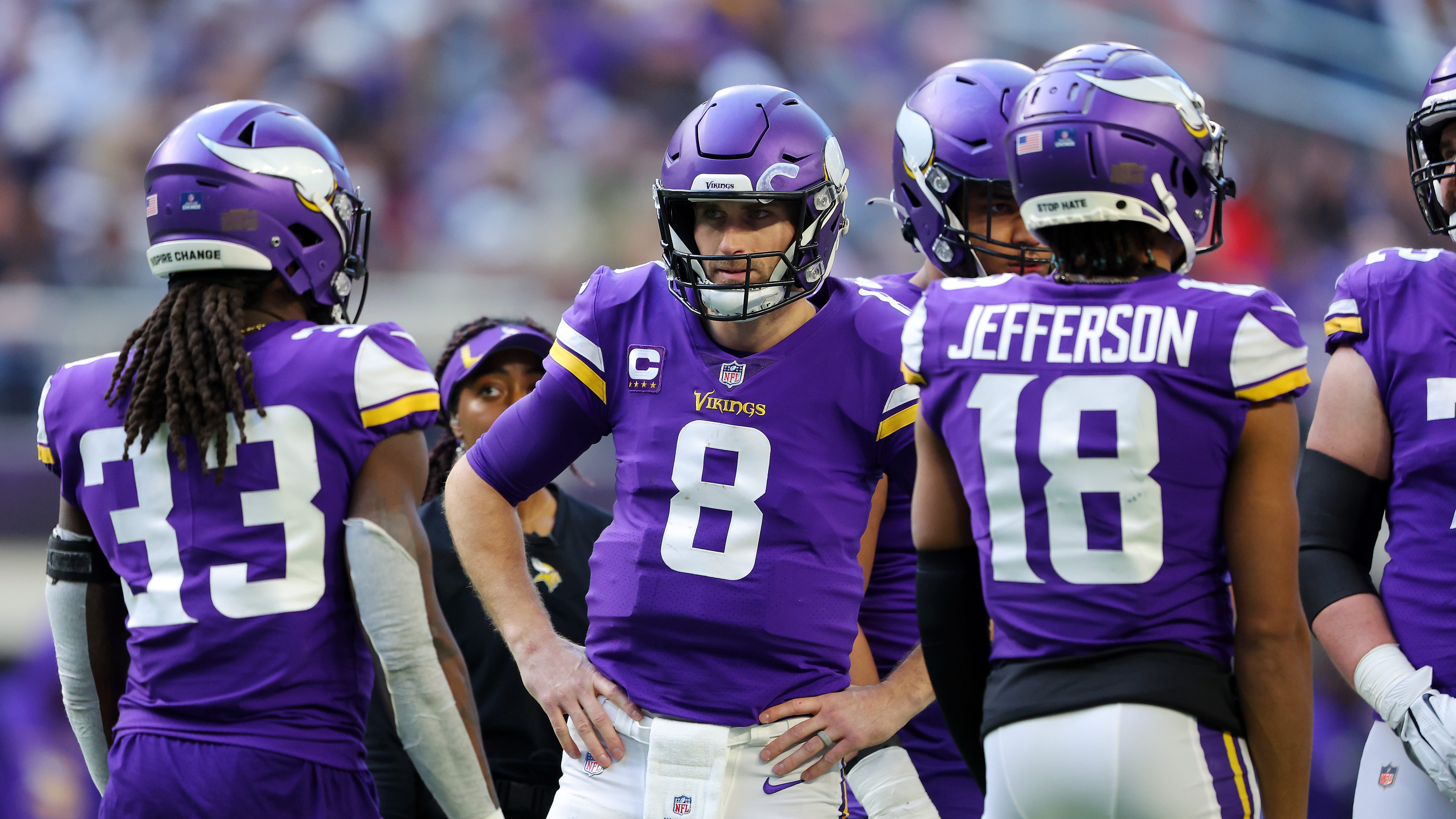 Vikings' Kirk Cousins Addresses Justin Jefferson MVP Chatter