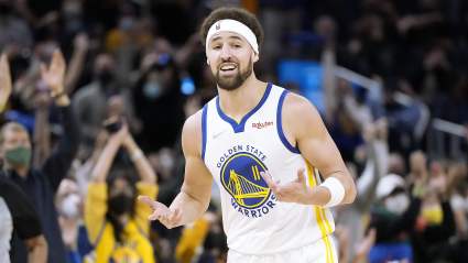 Warriors Klay Thompson Hits Scoring Milestone in First Game Back