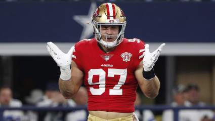 49ers’ Nick Bosa Trolls Cowboys Following Playoff Loss