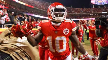 Tyreek Hill in Hot Water for Unflagged Celebration vs. Steelers