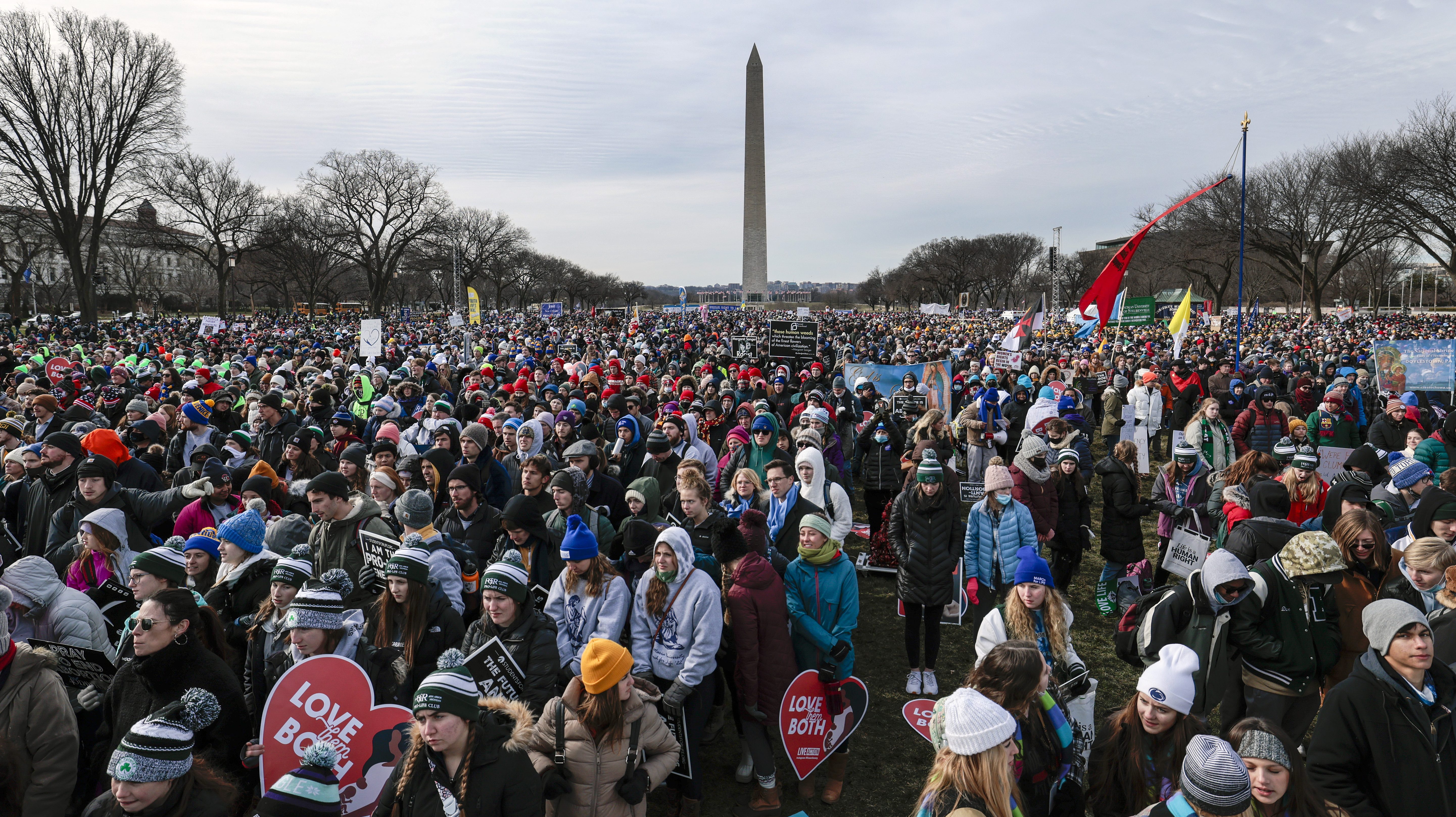 March For Life 2022 Schedule How Many Attended March For Life 2022? Crowd Photos Of Turnout | Heavy.com