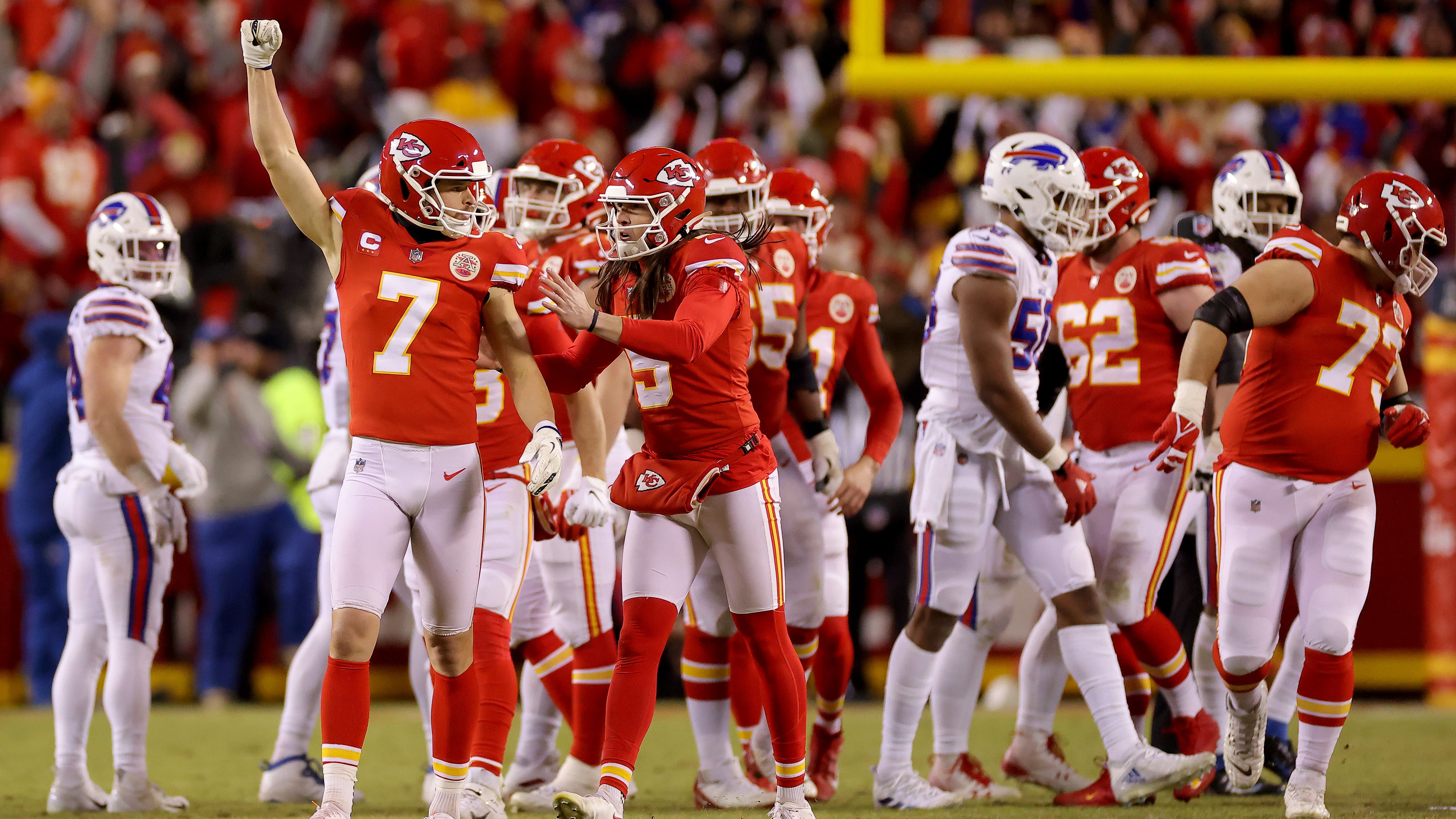 Chiefs: Harrison Butker nailed a clutch 64-yard field goal for day off