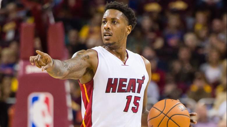 See Heat players getting angry at Mario Chalmers 