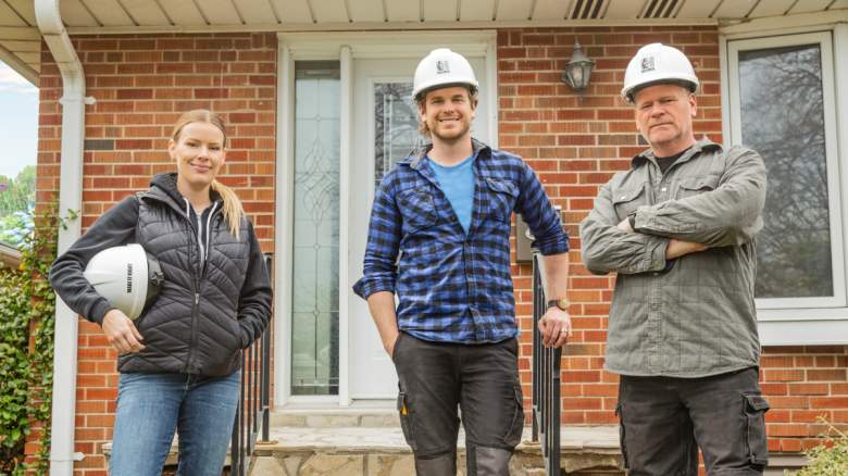 Holmes Family Rescue stars Sherry, Michael Jr and Mike Holmes