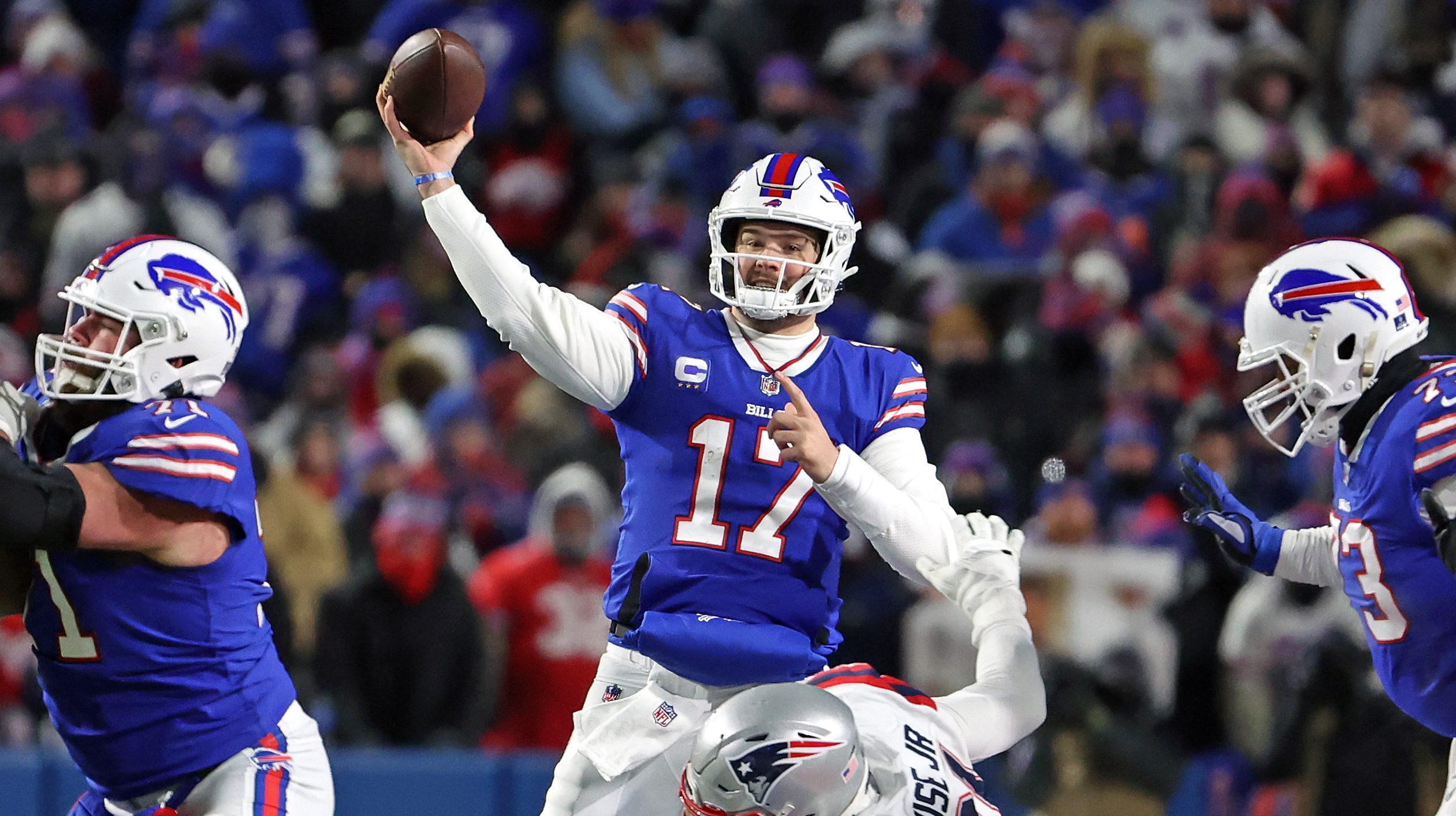 Josh Allen most impressive plays from 5-TD game