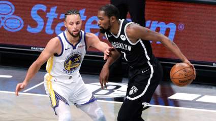 Nets Star Pitted Against Steph in NBA MVP Media Poll