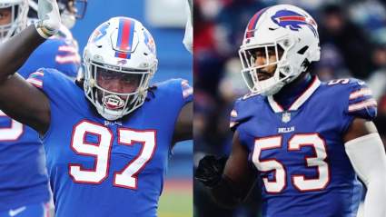 Video of Bills Linemen Arriving Shirtless at Stadium Goes Viral