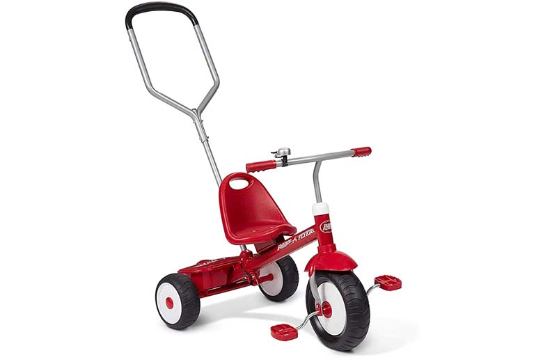Color : Red YUMEIGE Trikes Tricycle High Carbon Steel Frame，Kids Tricycles Load 50kg，Boys Girls Kids Trikes for 1-6 Year Old Child Use Foaming Wheel Birthday Gift