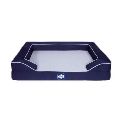 Sealy Lux Dog Bed with Quad Layer Technology and Cooling Energy Gel
