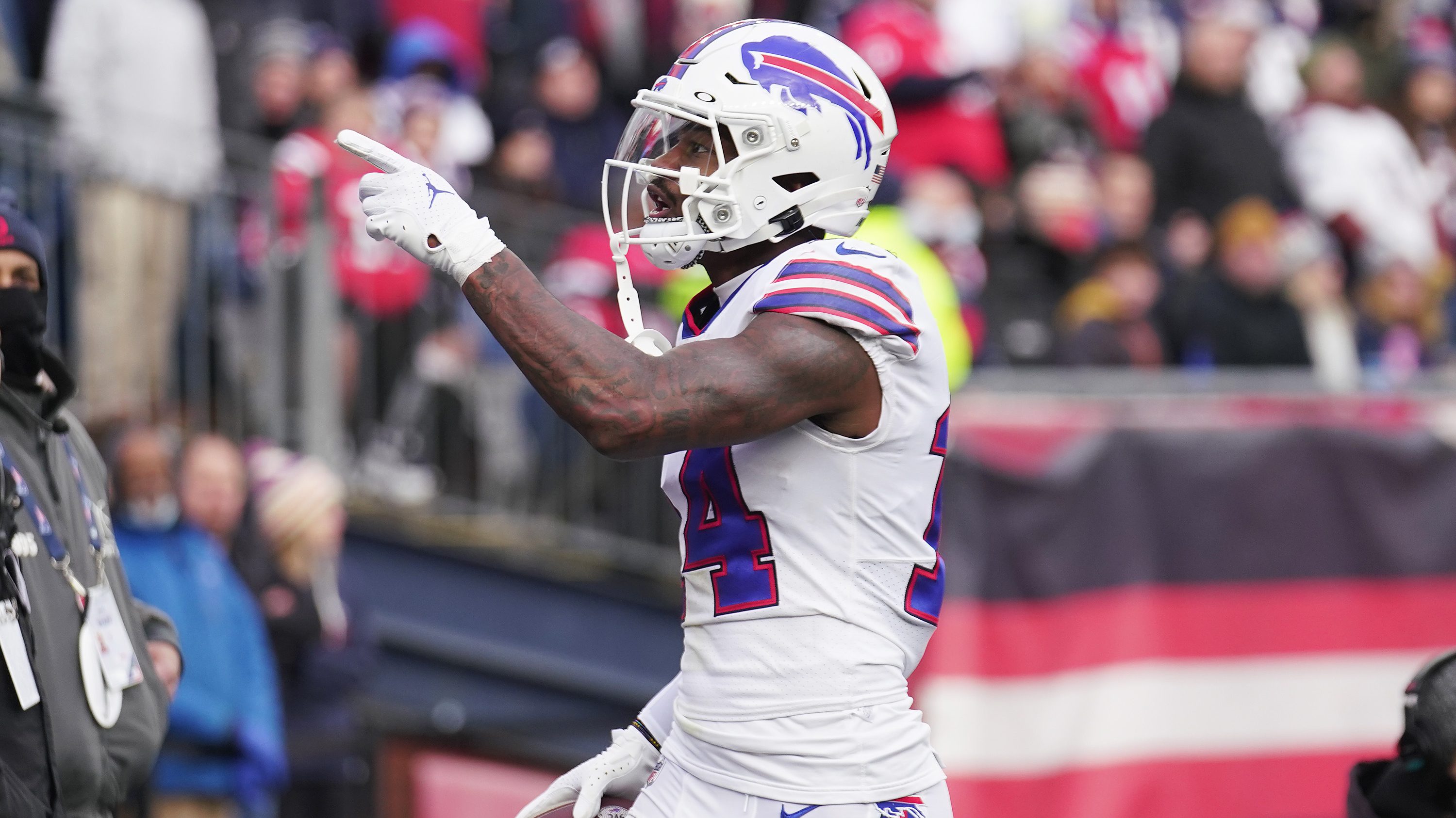 Video Shows NSFW Outburst from Bills WR Stefon Diggs