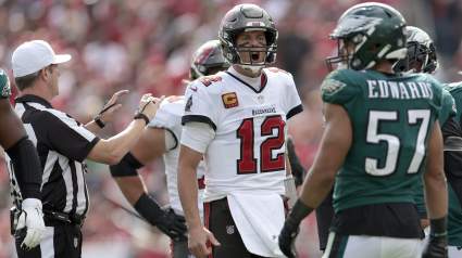 Bucs’ Tom Brady Addresses Staying in Eagles Game Despite 31-Point Lead