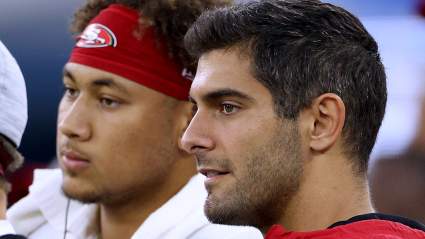 49ers Offensive Star Breaks Down Jimmy Garoppolo vs. Trey Lance