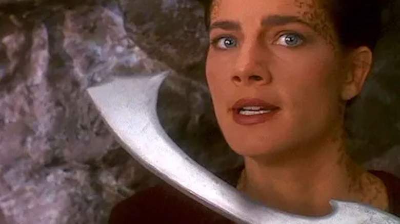 Jadzia Dax and a met’leth