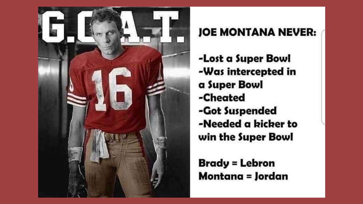 Montana vs Brady