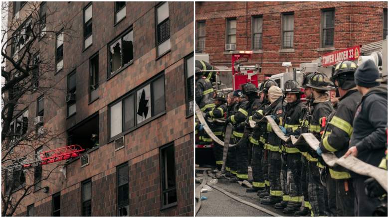 new york apartment fire video