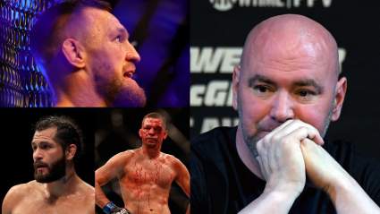 Dana White, Conor McGregor & Others Ripped: ‘Sweating Like a Pig’