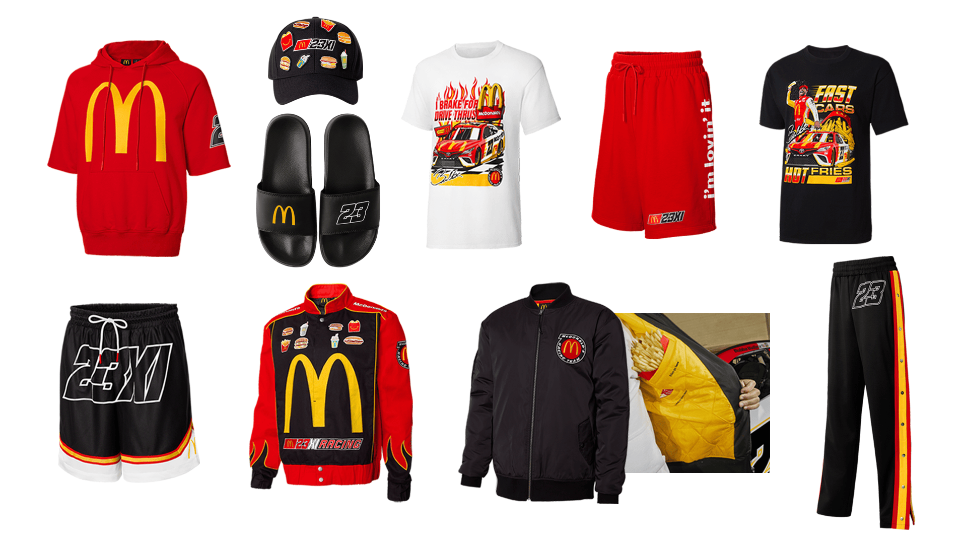McDonald's Announces New Collaboration With 23XI Racing