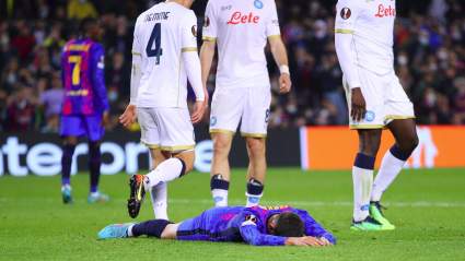 Barcelona Attacker in Tears After Costly Misses [WATCH]