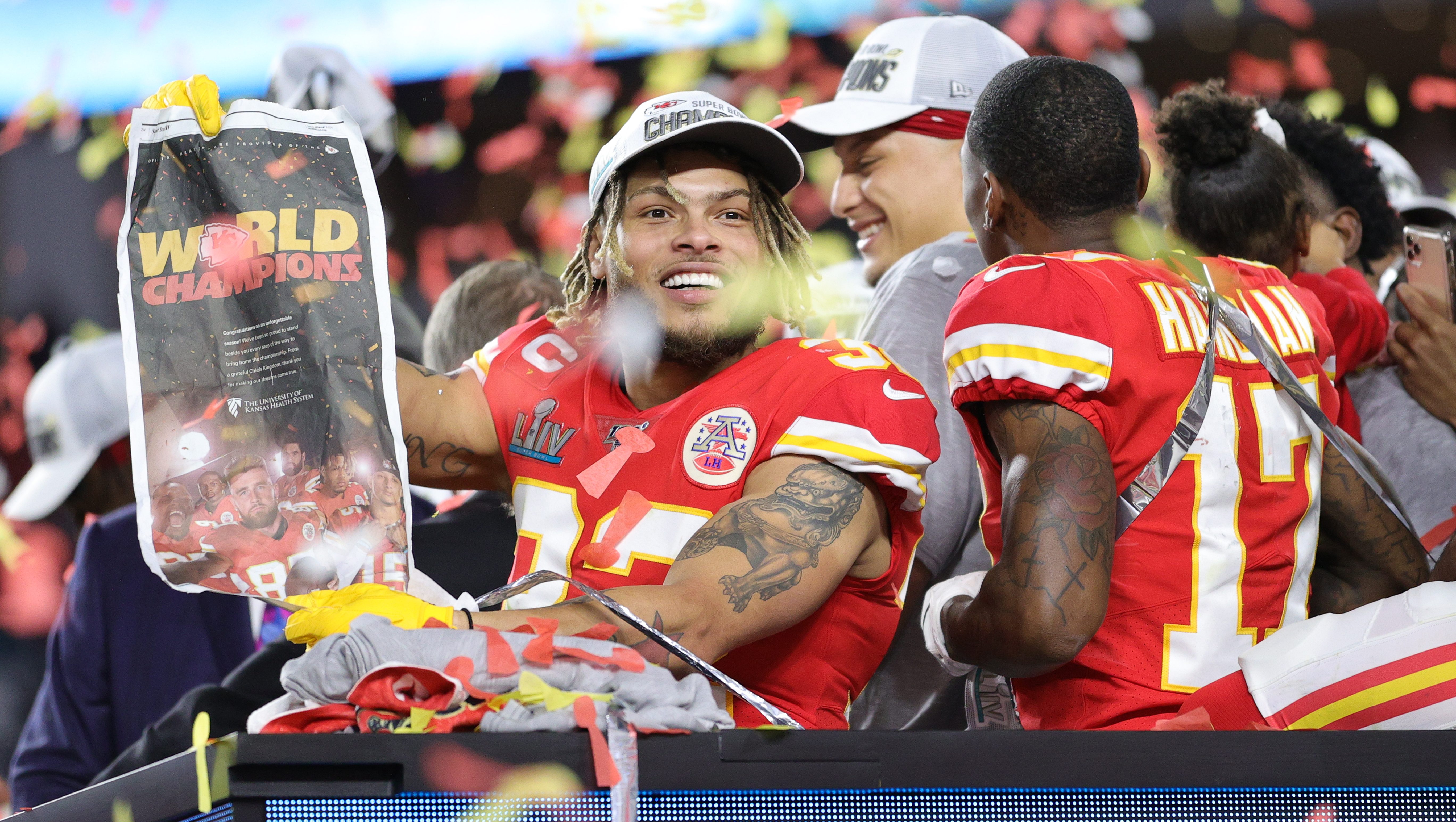 Tyrann Mathieu amused by Chiefs fans not rating him enough