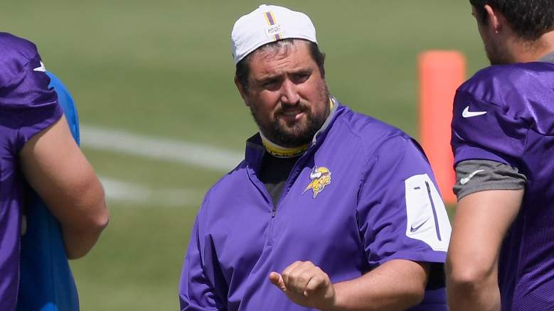 Vikings new O-line coach Phil Rauscher has no issues getting his