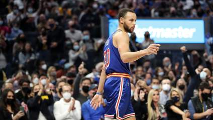Warriors Curry Embarrasses All-Star Rival With Nasty Handle