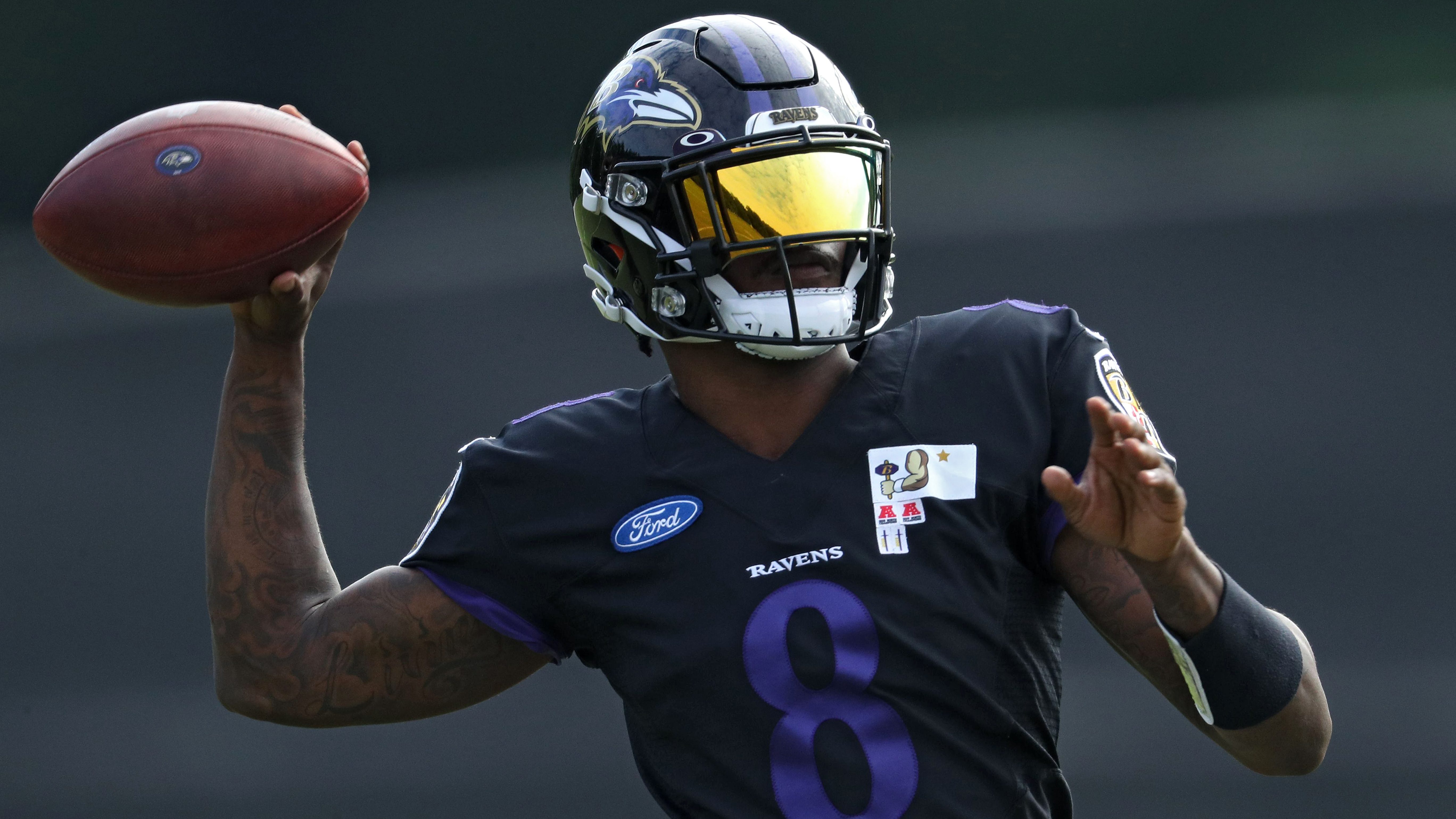 Lamar Jackson takes over Baltimore Ravens' training camp