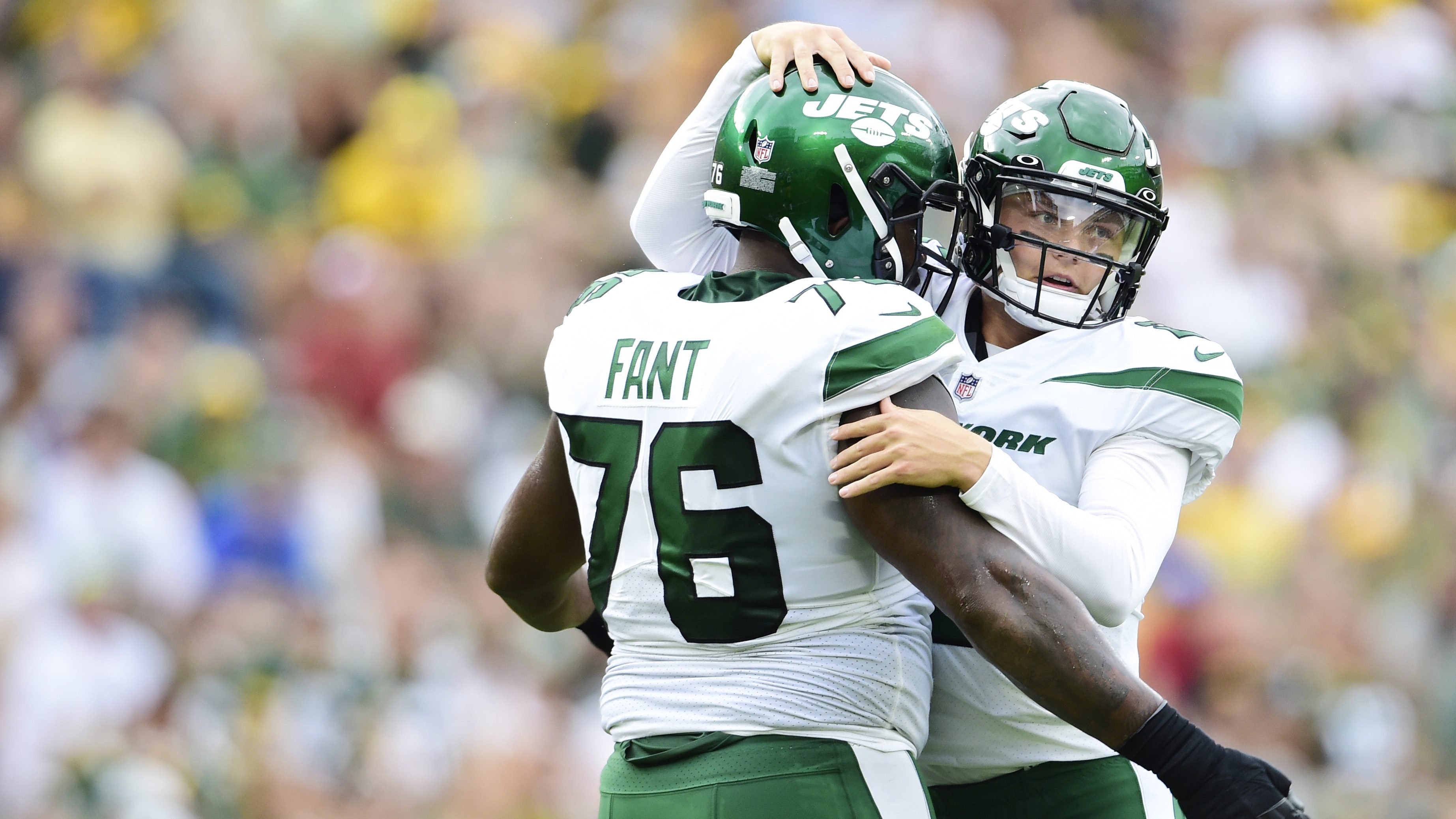 I just want to be taken care of': George Fant sends message to Jets on  contract extension