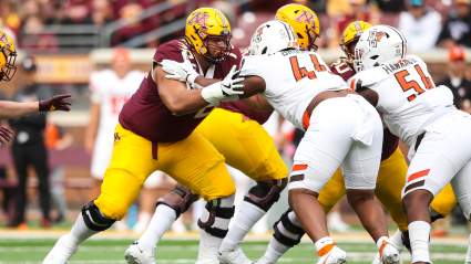 Jets Linked to Monstrous Offensive Line Prospect at Senior Bowl