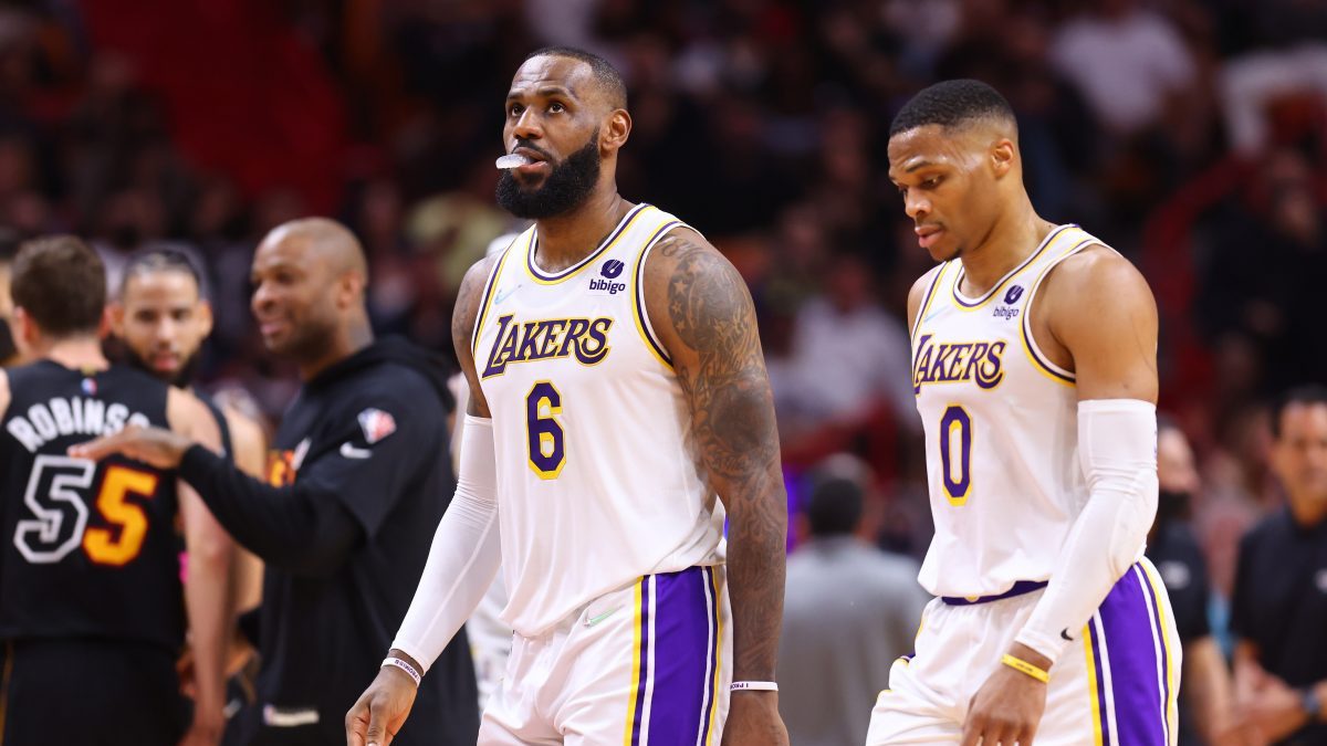 Lakers' LeBron James Sounds Off On Russell Westbrook's Benching