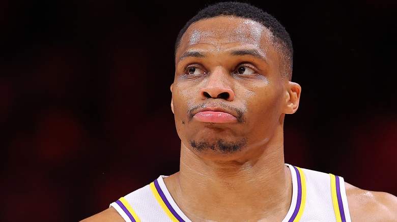 Russell Westbrook of the Los Angeles Lakers.