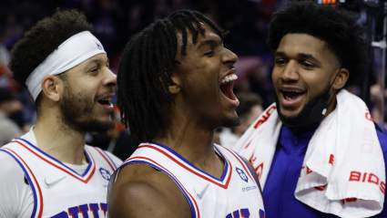 Sixers’ Big Man on Tyrese Maxey: ‘I’m Happy He’s My Point Guard’