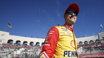 Joey Logano Shares First Photo of Newborn Daughter [LOOK]