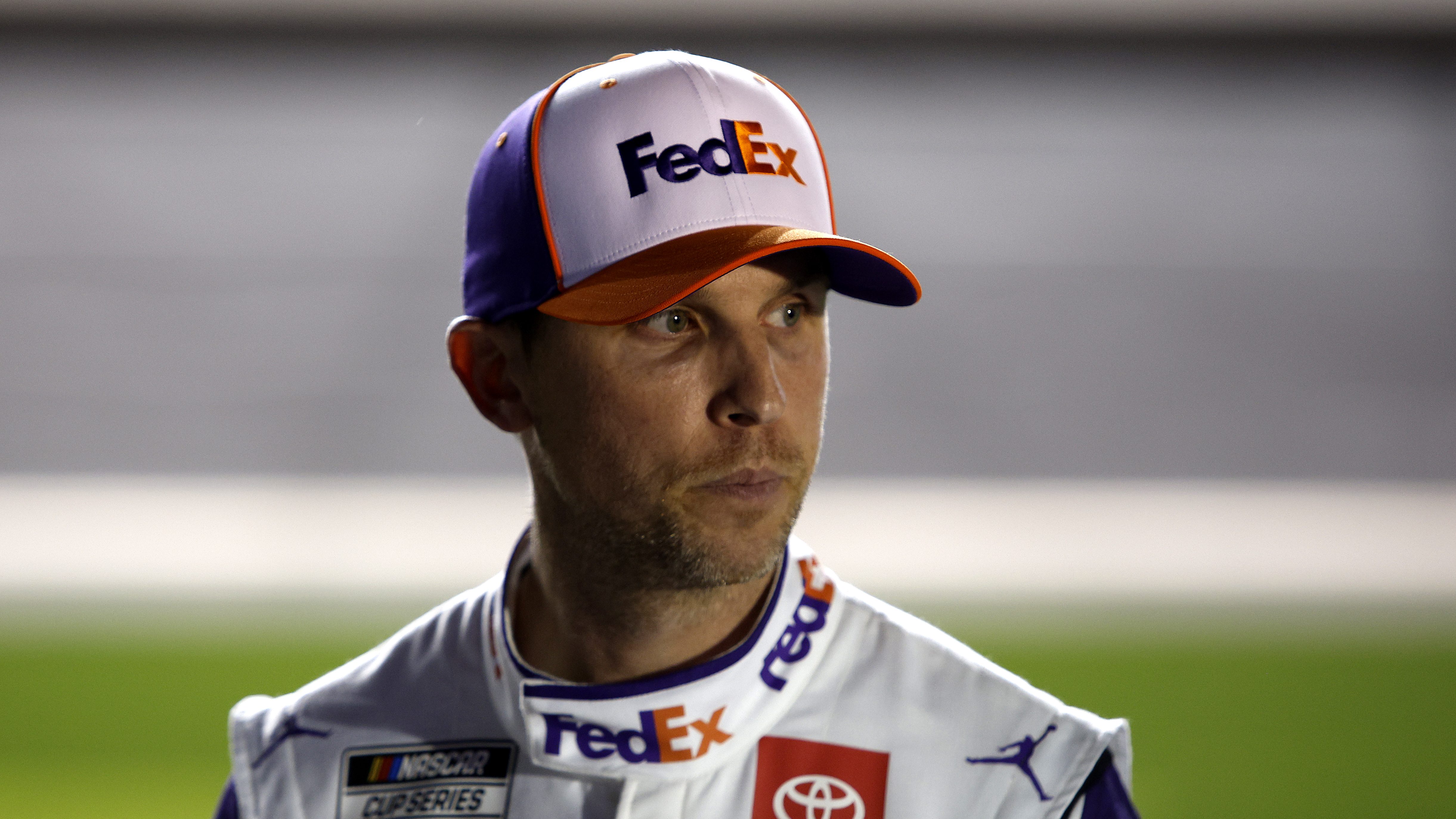 Denny Hamlin Channels Michael Jordan in His Outfit Choice