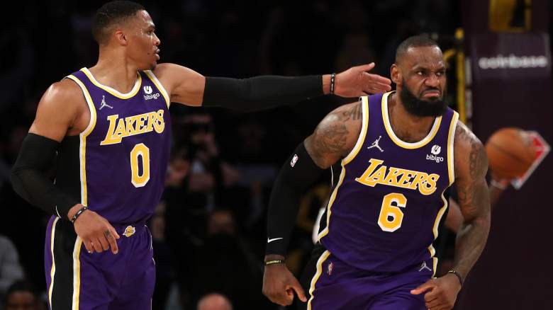 Russell Westbrook and LeBron James, Lakers