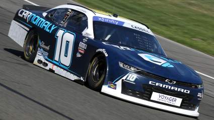 Massive Flames End Landon Cassill’s Day at Fontana [LOOK]