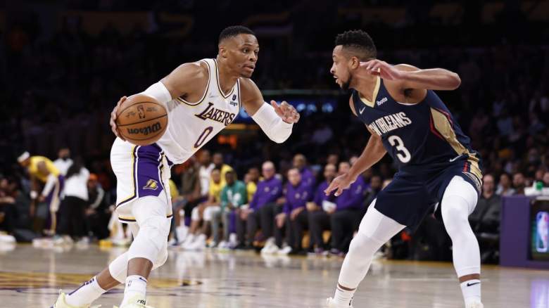 Lakers star Russell Westbrook vs. the Pelicans