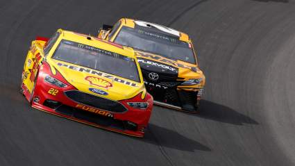 Joey Logano & Matt Kenseth Reunite in Hilarious Moment [LOOK]