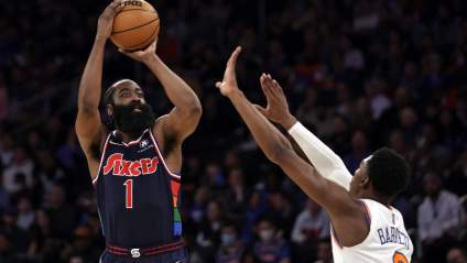 Sixers Destroy Knicks: ‘Drunk’ James Harden Makes Franchise History