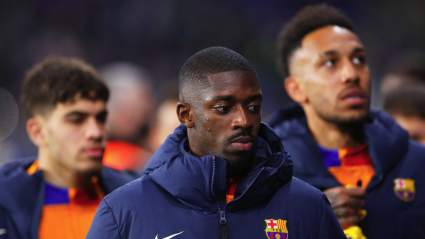 Pique Sends Strong Message to Barcelona Fans About Dembele