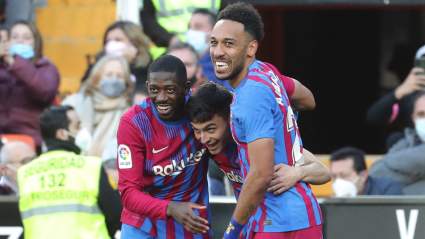 Aubameyang Opens Up on Ousmane Dembele’s Barcelona Future