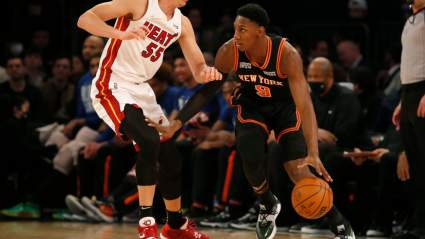 Heat Star Jimmy Butler Makes Bold Guarantee Regarding Knicks’ RJ Barrett