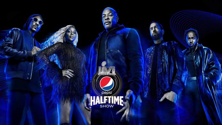 Dr. Dre, Snoop Dogg, Eminem, Mary J. Blige and Kendrick Lamar Come Together for the PEPSI® Super Bowl LVI Halftime Show in Inglewood, CA