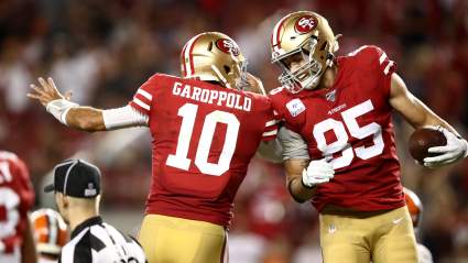 49ers’ George Kittle Weighs In on Joe Montana’s Jimmy Garoppolo Comments