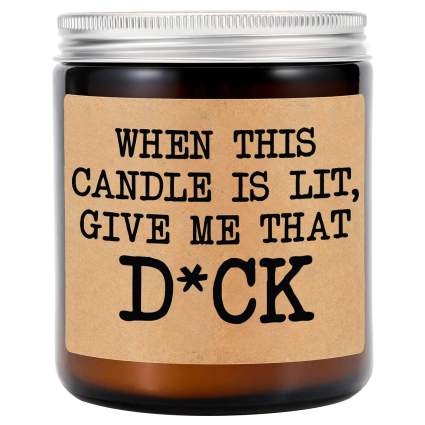 When This Candle Is Lit, Give Me That...