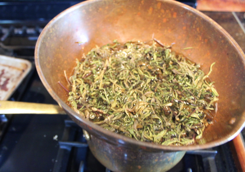 cooking with marijuana