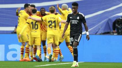 Barcelona Defender Trolled Vinicius Jr During El Clasico [LOOK]