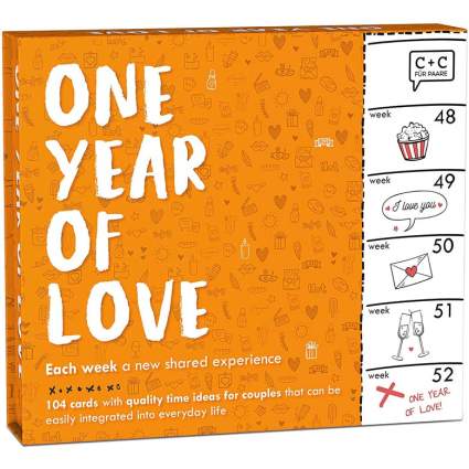 couple box "one year of love"