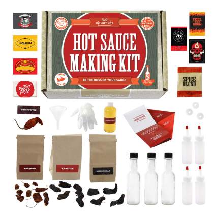 DIY Gift Kits Hot Sauce Making Kit