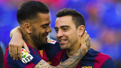 Dani Alves Says Barcelona Teammate Reminds Him of Xavi