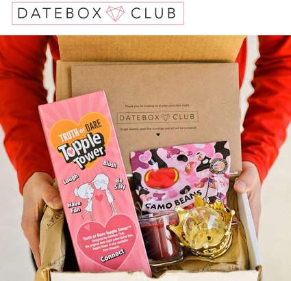 DateBox Club Monthly Subscription Box